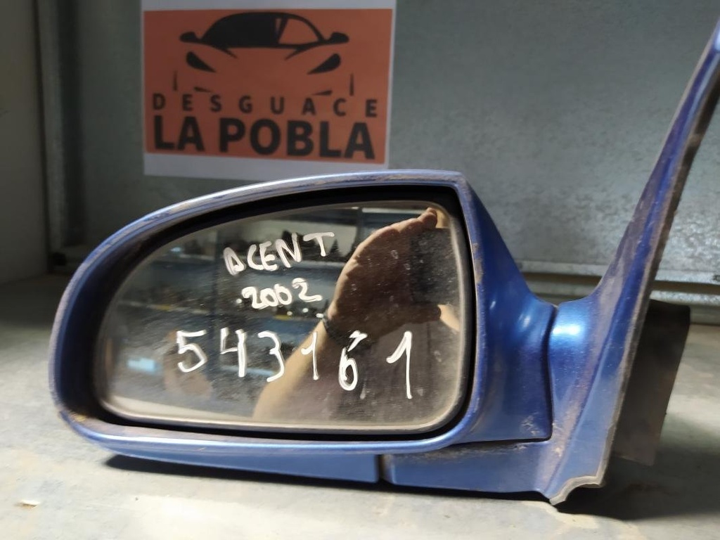 [11021255543161] Retrovisor izquierdo - Hyundai Accent Hatchback II (1.5 CRDi (82 cv)) (2002)