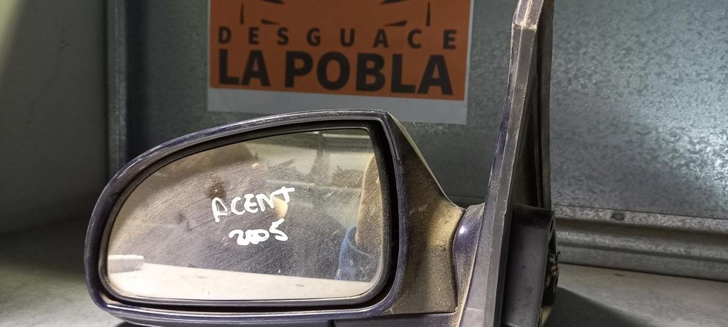 [11031100128700] Retrovisor izquierdo - Hyundai Accent Hatchback II (1.5 i 12V GL (92 cv)) (2005)