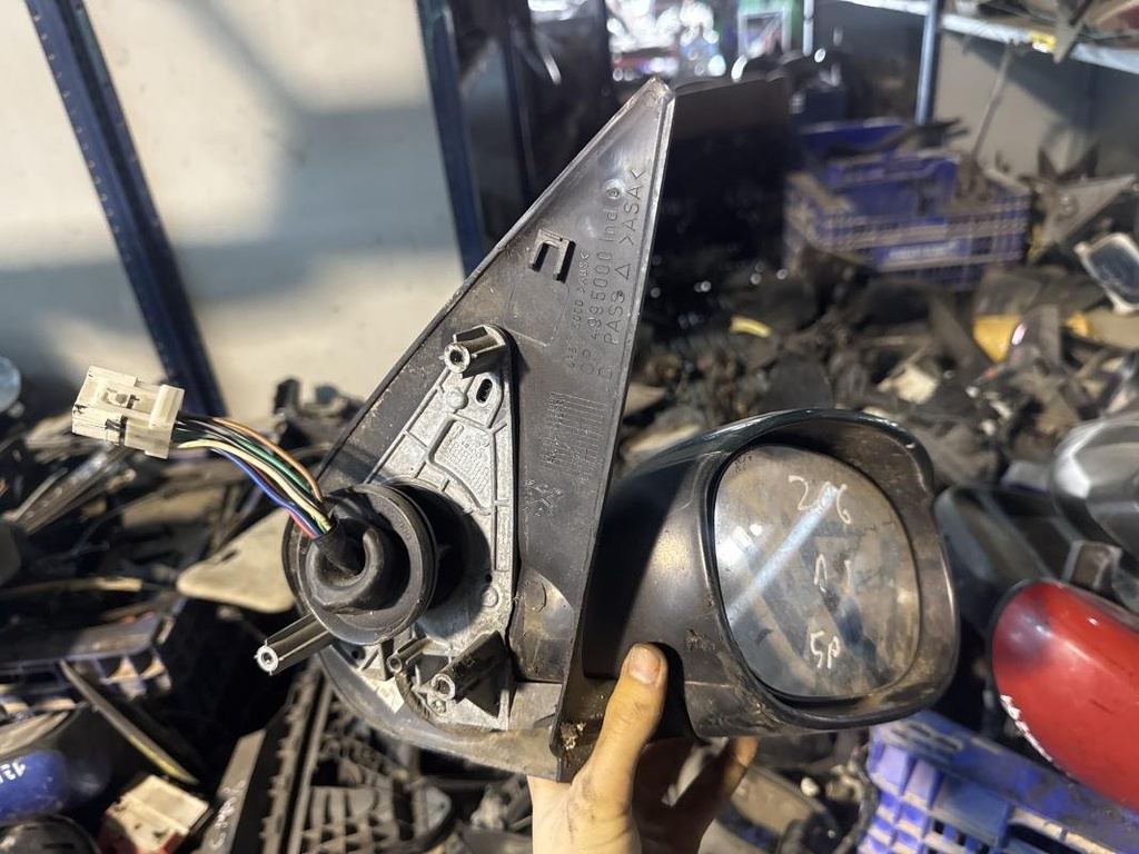 [02111346012211] Retrovisor derecho - Peugeot 206 (1.4 HDi (68 cv)) (0000)